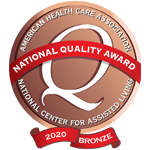 NHCA Bronzew National Quality Award 2020